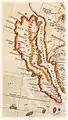 Carte de la Californie en tant qu’île par Richard William Seale (Londres, 1703 - 1762).