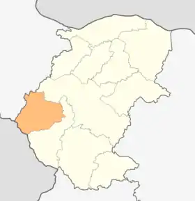 Localisation de Commune Tchiprovtsi