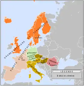 Image illustrative de l’article Éparchie d'Europe occidentale