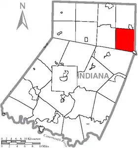 Localisation de Montgomery Township