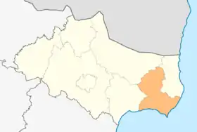 Localisation de Commune Kavarna