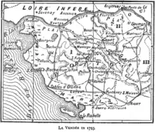 Carte du livre Francois-Severin Marceau (1769-1796) par Thomas George Johnson publié en 1896 à Londres.