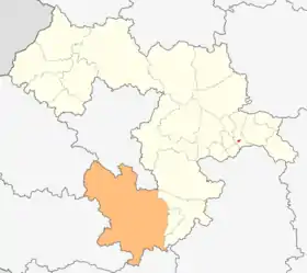 Localisation de Commune Samokov