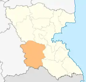 Localisation de Commune Srédéts