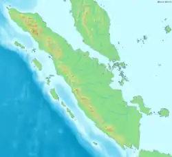 Carte du détroit de Malacca.