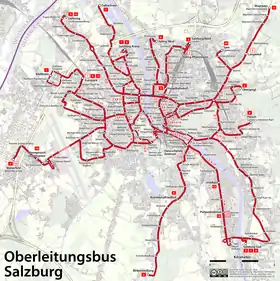 Image illustrative de l’article Trolleybus de Salzbourg