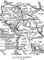 Projet austro-hongrois de chemin de fer du Sandžak (de), 1917.