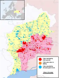 22 février 2022 2 jours avant l'invasion de la Russie.