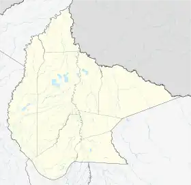 Voir sur la carte administrative du département du Beni