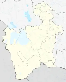 Voir sur la carte administrative du département de Potosí