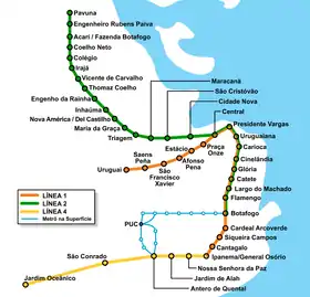 Image illustrative de l’article Métro de Rio de Janeiro