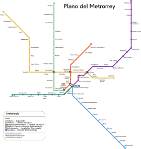 Image illustrative de l’article Métro léger de Monterrey