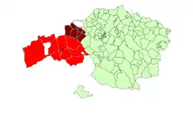 Localisation de Enkarterri