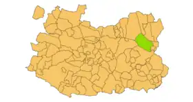 Localisation de Argamasilla de Alba