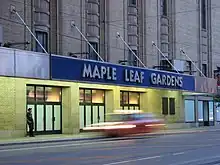 Le Maple Leaf Gardens, l'ancien domicile des Maple Leafs