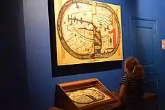 Mappemonde interactive au musée d'art et d'histoire du Cap de Gascogne