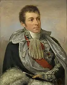 Andrea Appiani, Portrait de Berthier en habit de cour, château de Fontainebleau.