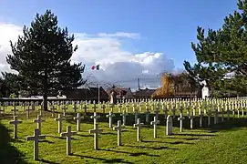 Vue d'ensemble de la nécropole.