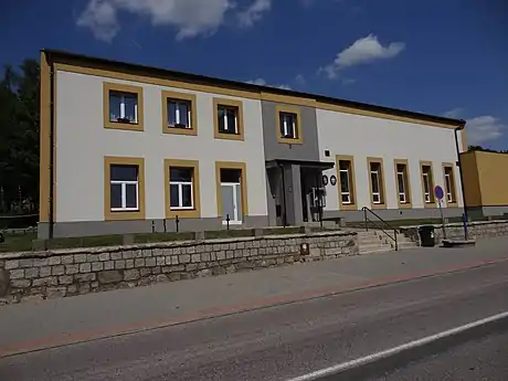 Maršovice : la mairie.