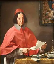 Carlo MarattaPortrait du cardinal Alderano Cybo