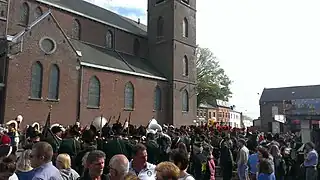 La marche Saint-Christophe à Marbaix-la-Tour.