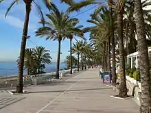 Front de mer à Marbella.
