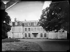 Le château des Coudreaux entre 1900 et 1920.