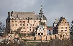 Le château de Marbourg.