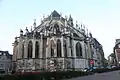 Abside orientale polygonale du XIIIe siècle, cathédrale de Nevers.