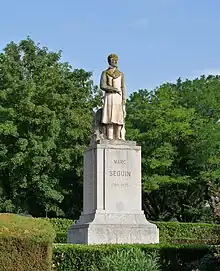 Statue de Marc Seguin.