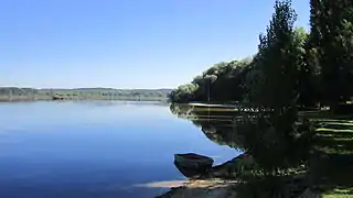 L'étang de Marcenay.