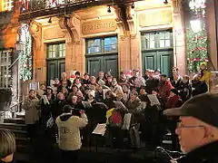 Chorale et chant de Noël.