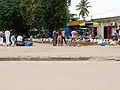 Marché de Chaussures à Gbegamey