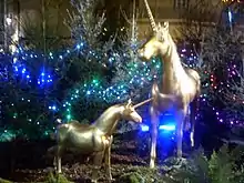 Marché de Noël de Castres en 2012.