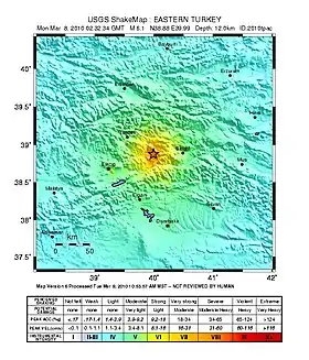 Image illustrative de l’article Séisme de 2010 à Elâzığ