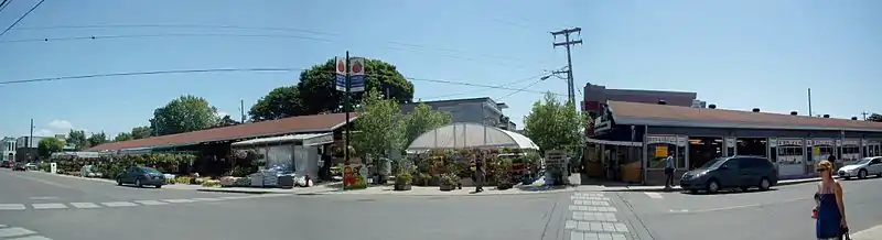 Vue panoramique du marché Lachine