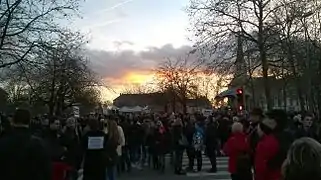 Manifestation du 11 janvier 2015 à Dijon.