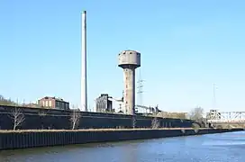 Les anciennes usines de la Providence à Dampremy.