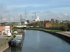 La Sambre à Marchienne-au-Pont.