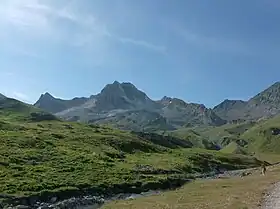 Vue depuis la velle di Traversagn.