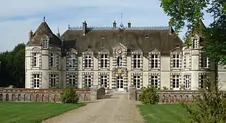 Le château du Breuil-Benoît.
