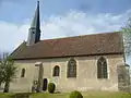 L'église Notre-Dame de Marcilly.