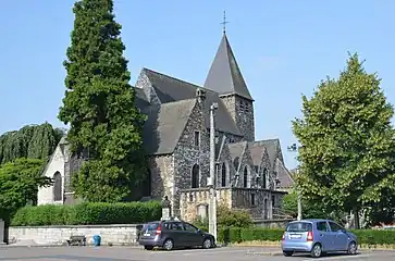 Abside de l'église Saint-Martin.