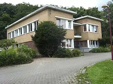 Pavillon de la Cité de l'Enfance à Marcinelle.