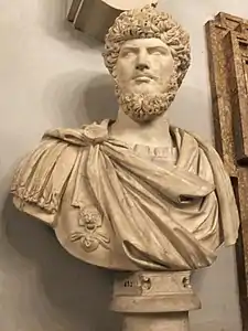 Buste de Lucio Vero (r. 161-169).