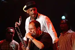Marcus Miller et Grégoire Maret au l'édition de 2007 du North Sea Jazz Festival
