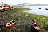 Marée basse à Combarro