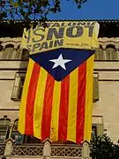 Estelada blava verticale