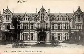 Le château vers 1900.