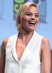 Margot Robbie en 2015.